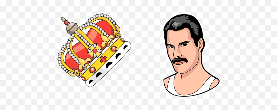 Freddie Mercury - Freddie Mercury Cursor Emoji,Freddie Mercury Emoji