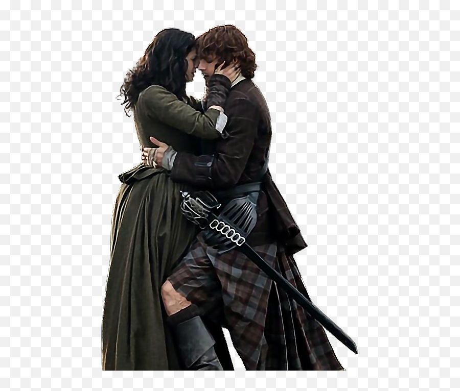 Jamiefraser Clairefraser Sticker - Jamie Claire Png Emoji,Outlander Emoji