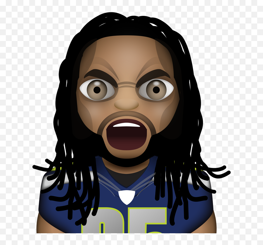 Seahawks Lynch Sherman Emojis Arrive - Seattle Seahawks Emoji,Dallas Cowboys Emoji