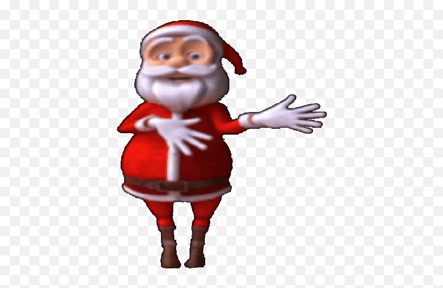 Santa Claus Dancing - Gif Papai Noel Dançando Emoji,Dancing Santa Emoticon