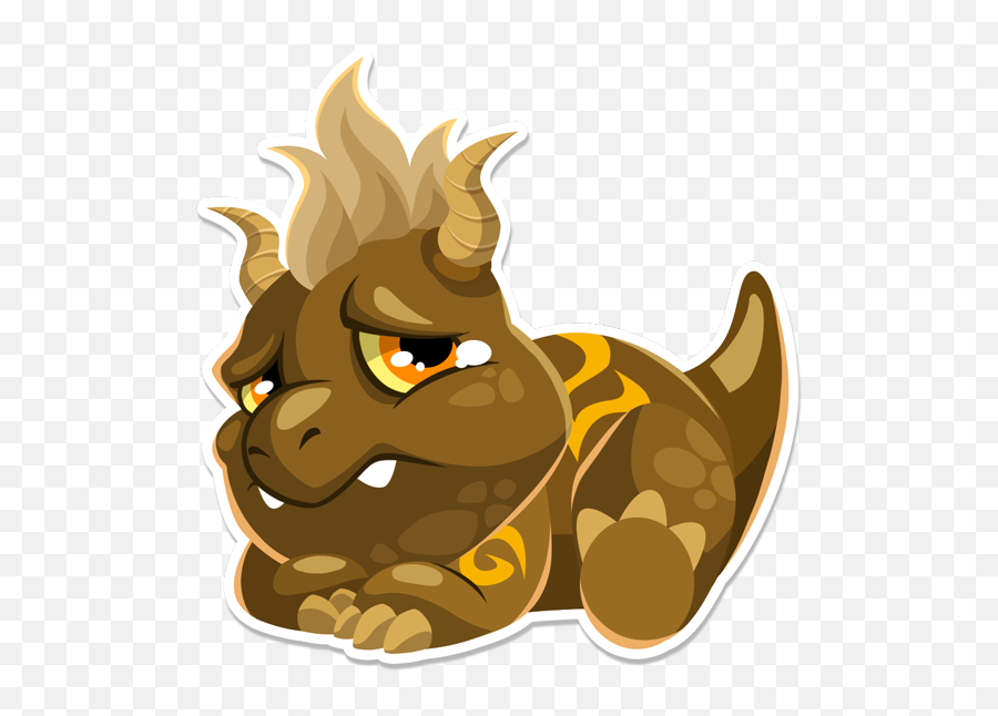 Dragon City Stickers By Social Point - Dragon Tierra Dragon City Emoji,City Emoji