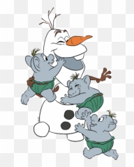 Frozen Clip Art Disney Galore Weselton Trolls - Olaf And Olaf And Baby Trolls Emoji,Olaf Emoji