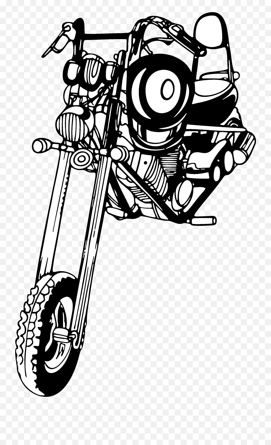 Chopper Easy Rider - Sticker Clipart Full Size Clipart Motorcycle Emoji,Lightswitch Emoji