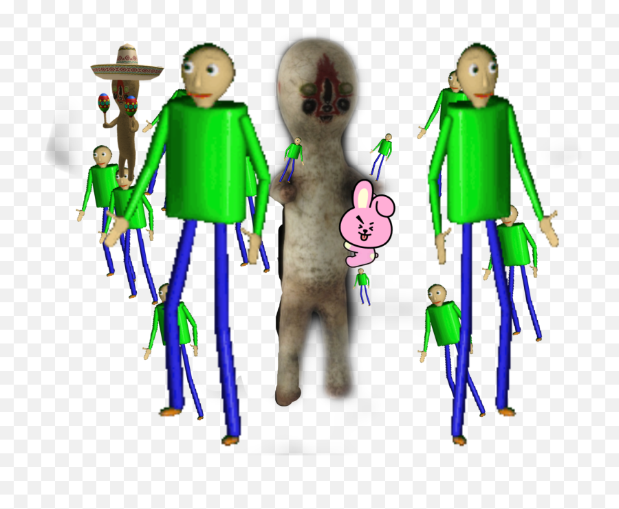 Baldi U0026 Scp Party Sticker By Emilyfp0711 - Fictional Character Emoji,Baldi Emoji