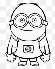 Minions Sticker - Easy Cool Colouring Pages Emoji,Asci Emoji