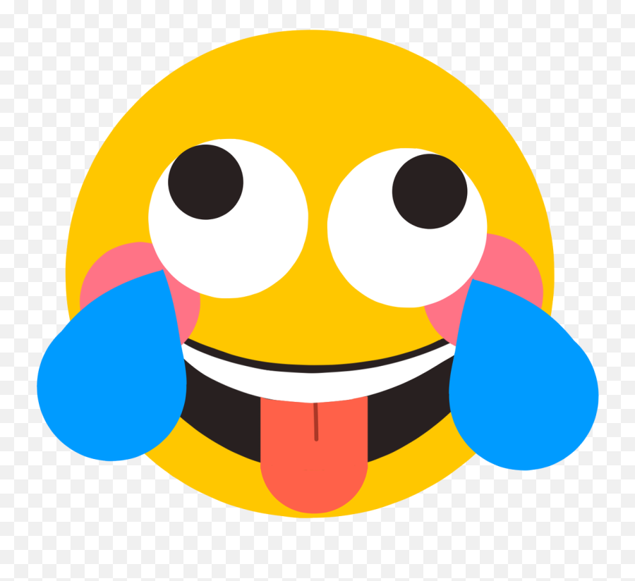 Ahegao Emoji - Happy,Ahegao Emoticon