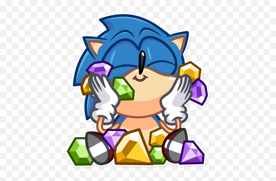 Telegram Stickers Sonic Stickers - Sonic The Hedgehog Png Stickers Emoji,Telegram Emoji Stickers