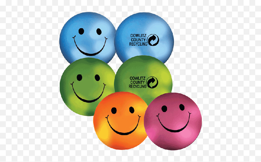 Mood Smiley Face Stress Balls - Happy Emoji,Side Smiley Face Emoticon