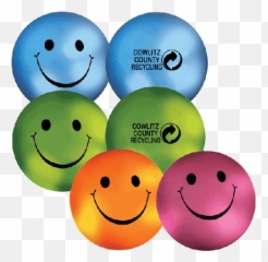 Mood Smiley Face Stress Balls - Happy Emoji,Side Smiley Face Emoticon