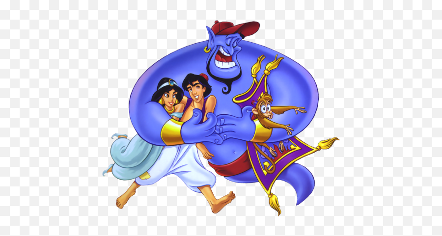 Disney Aladdin - Aladdin Group Hug Drawing Emoji,Alladin And Jasmine Emojis