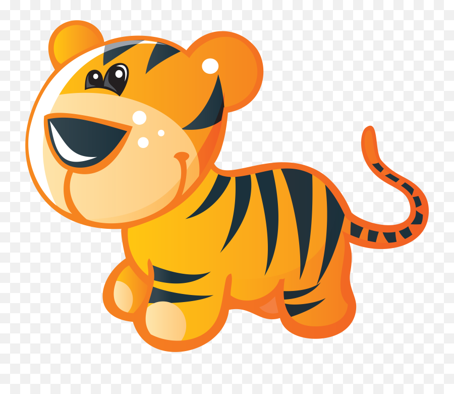 Library Of Baby Cat Graphic Free Stock Png Files - Adorable Cartoon Baby Tiger Emoji,Cute Tiger Emoji Transparent