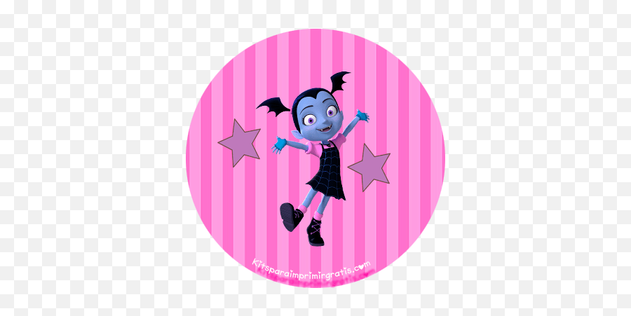 Kit Imprimible De Vampirina Para Descargar Gratis Kits - Vampirina Topper Emoji,Dulceros De Emojis