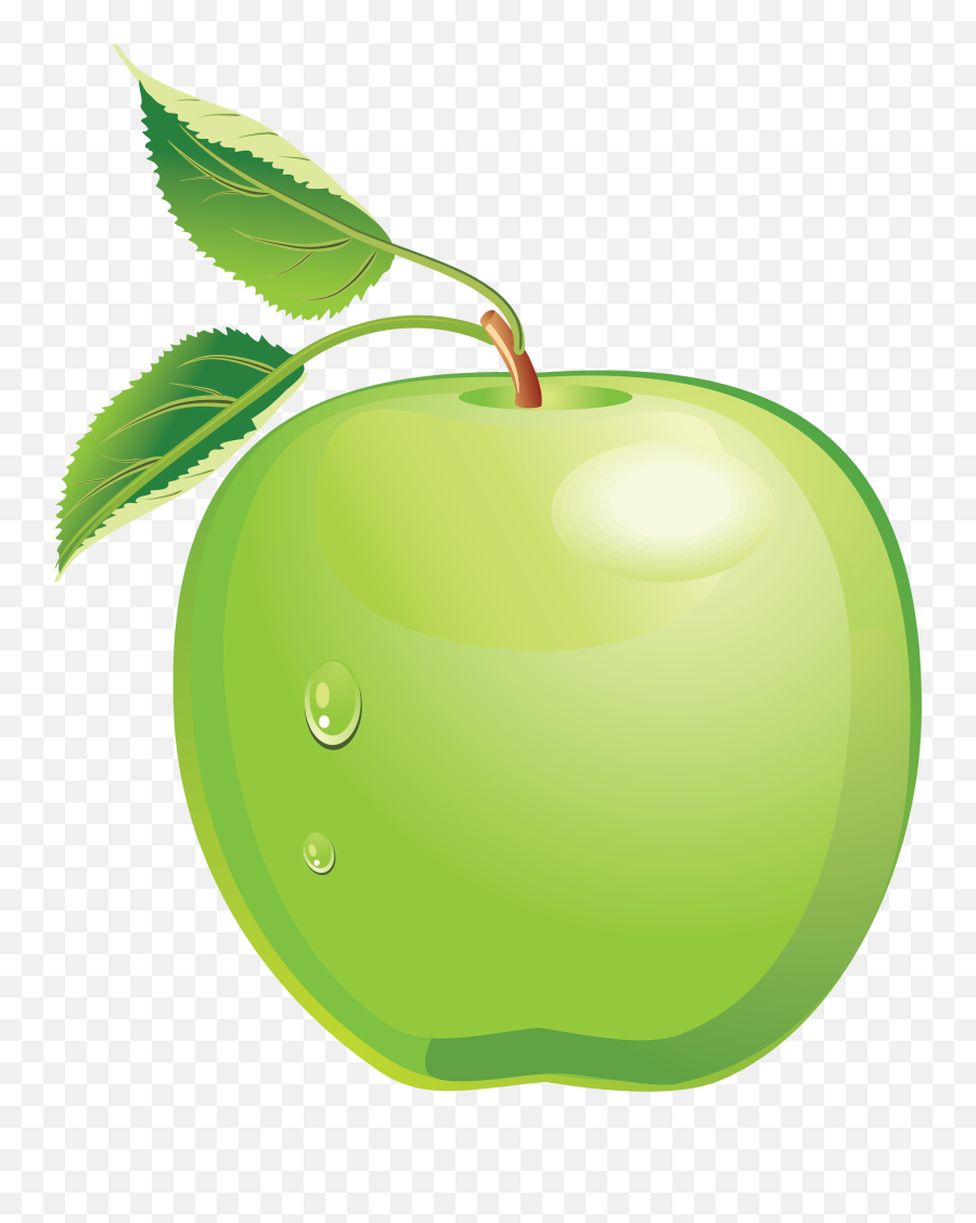 Transparency Apple Transparent Image Green Apple Fruit - Green Apple Vector Png Emoji,Emoji Fruits