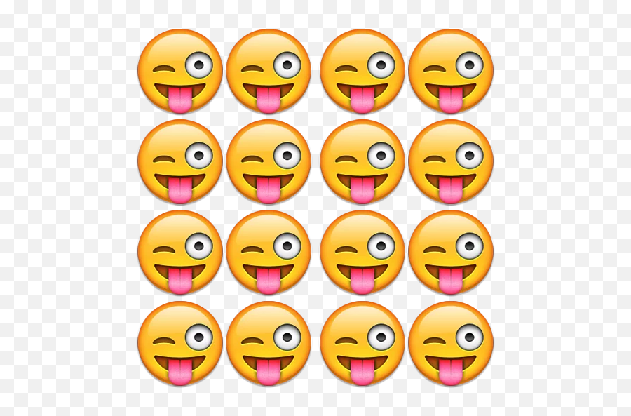 Sticker Maker - Emoji Grid Happy,<_< Emoticon