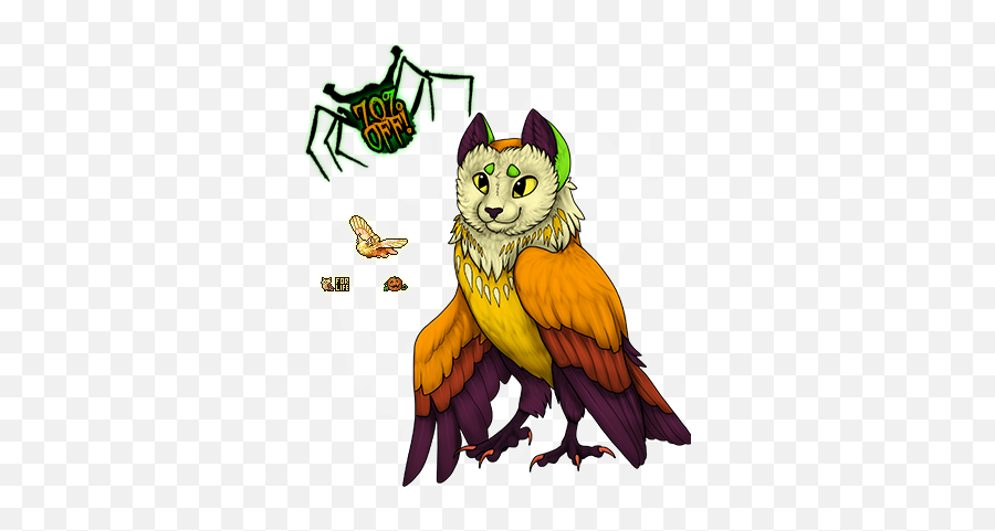 Digo Market - Owl Emoji,Furcadia List Of Emoticons