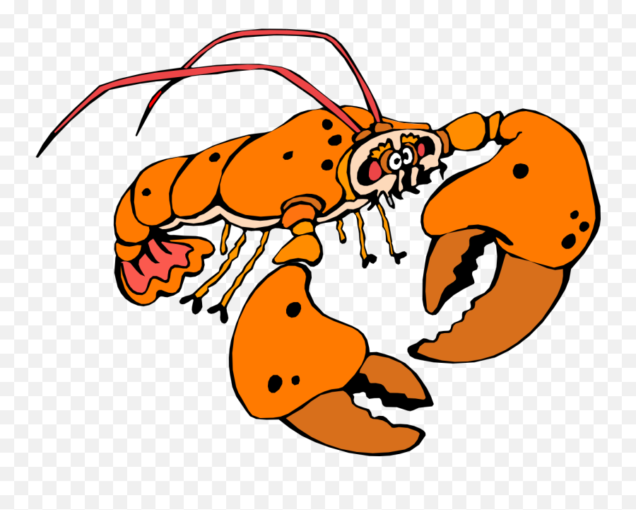 Lobster Clip Art Clipart Cliparts For You 2 - Clipartix Logo Udang Animasi Emoji,Crawfish Emojis