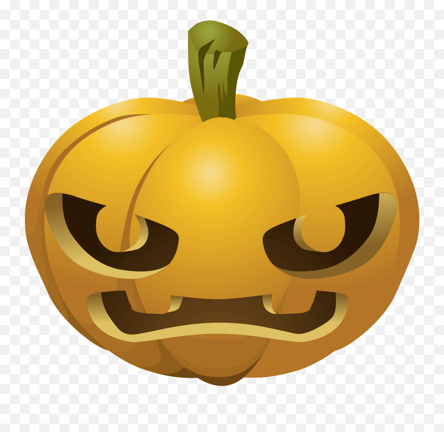 Carved Pumpkins - Angry Face Clipart Free Download Pumpkin Cartoon Carving Png Emoji,Emoticon Pumpkin Carving Pictures