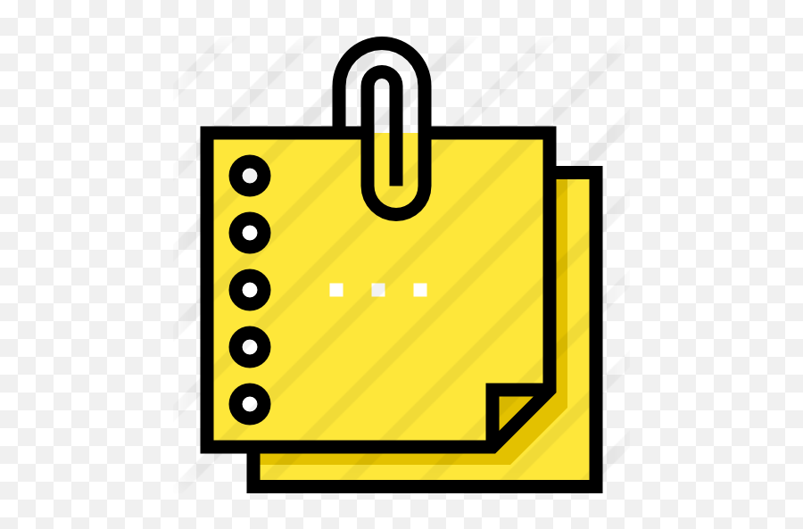 Sticky Note - Sticky Note Icon Png Emoji,How To Make Emoji Bookmark Out Of Sticky Notes