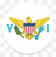 United States Virgin Islands Flag Flags Free Icon Of - Virgin Islands Emoji,Flag Of Usa Emoticon For Facebook