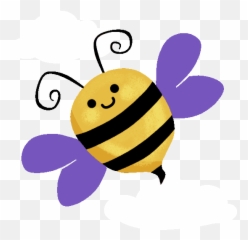 Flying Bumble Bee Sticker By Beckadoodles For Ios U0026 Android - Animated Transparent Animated Bees Gif Emoji,Emojis For Tinder