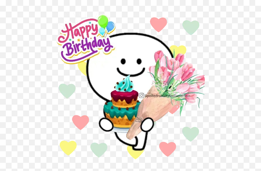 Happy Birthday Whatsapp Stickers - Sticker Happy Birthday Emoji,Stickers Emojis Happy Birthay