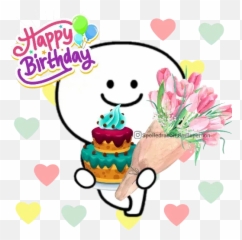 Happy Birthday Whatsapp Stickers - Sticker Happy Birthday Emoji,Stickers Emojis Happy Birthay
