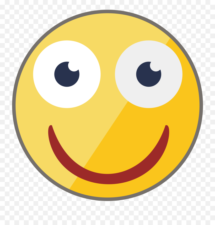 Silly - Wide Grin Emoji,Silly Grin Emoticon
