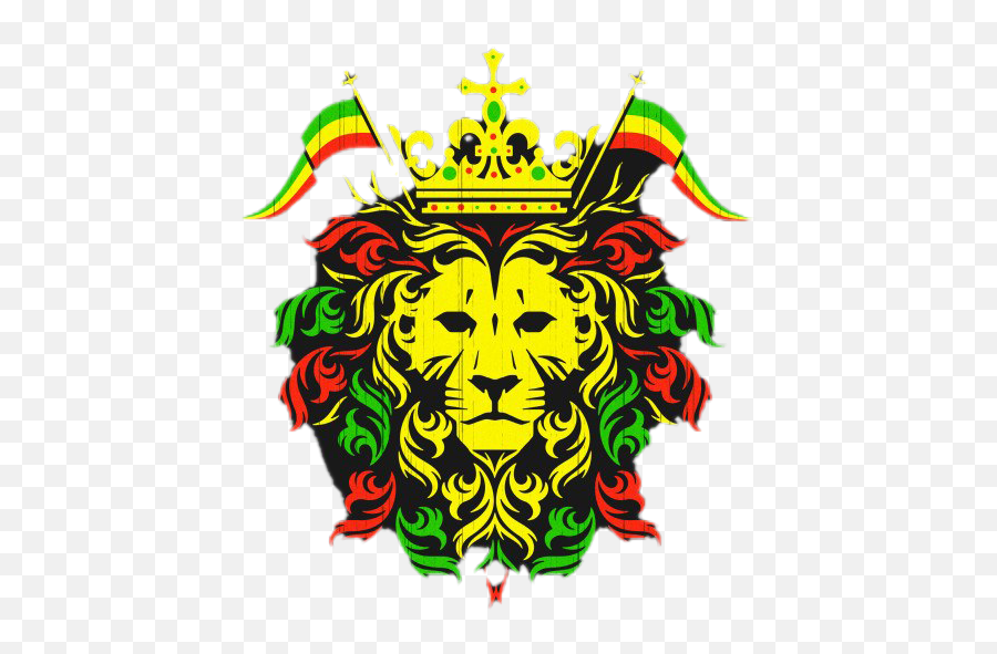 Rasta Lion Png Download Image - Símbolo Do Reggae Emoji,Lion Of Judah Emoji