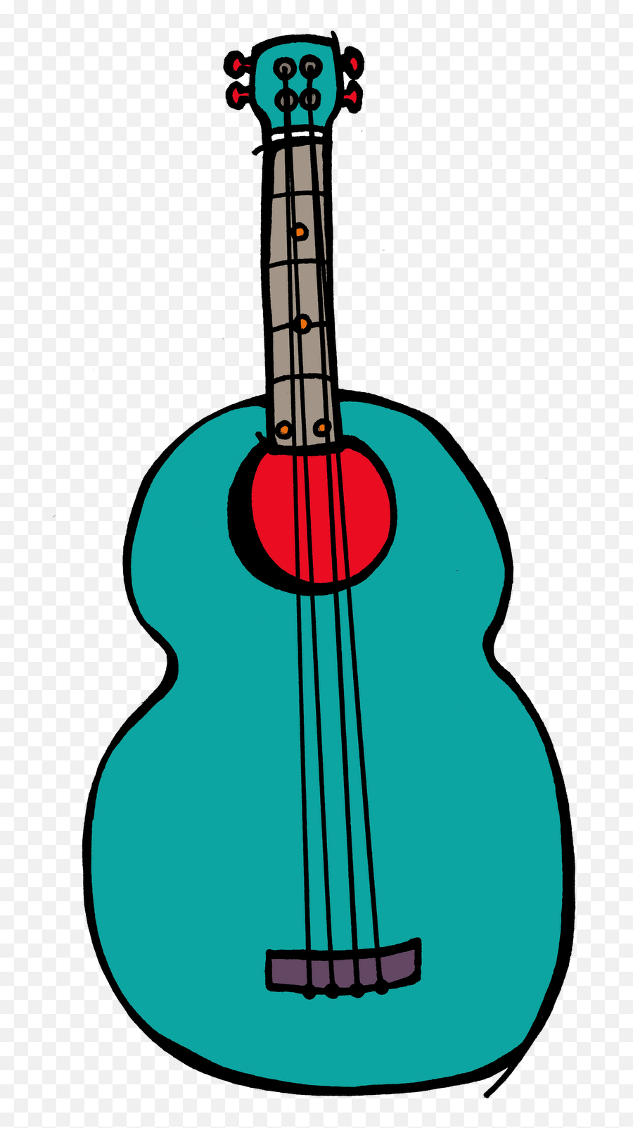 Ukulele Clipart Black And White Emoji,Ukulele Anime Emojis