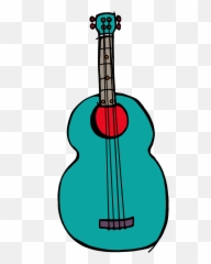 Ukulele Clipart Black And White Emoji,Ukulele Anime Emojis
