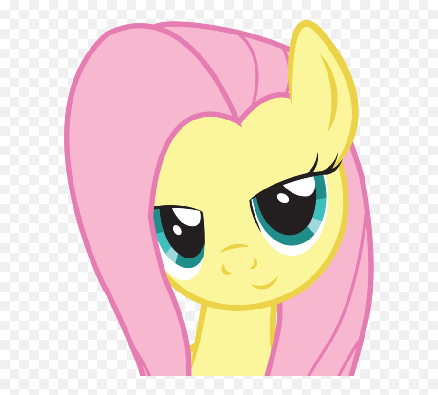 Friendship Is Magic - My Little Pony Fluttershy Face Emoji,Emotions Devianart Meme