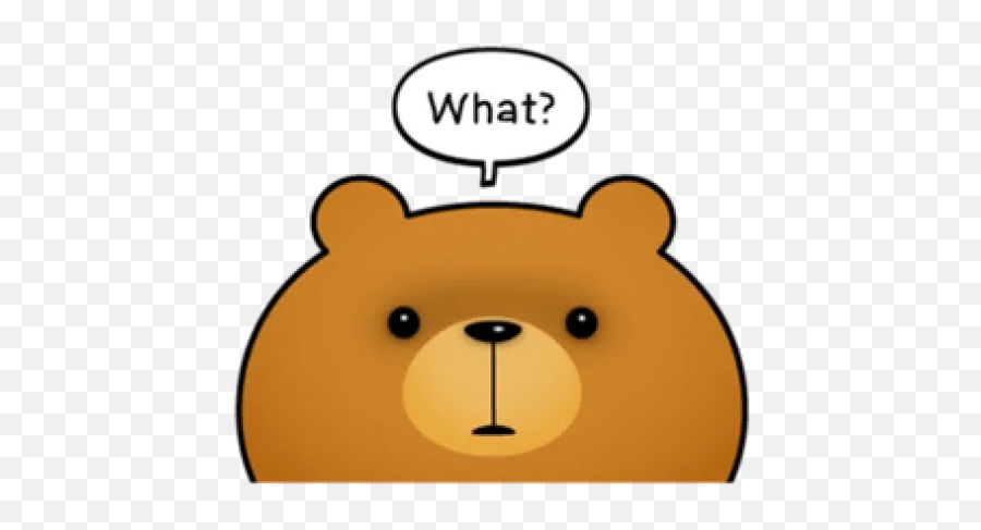 Whatsapp Stickers Lovely Bear - Happy Emoji,Bear Couple Emojis