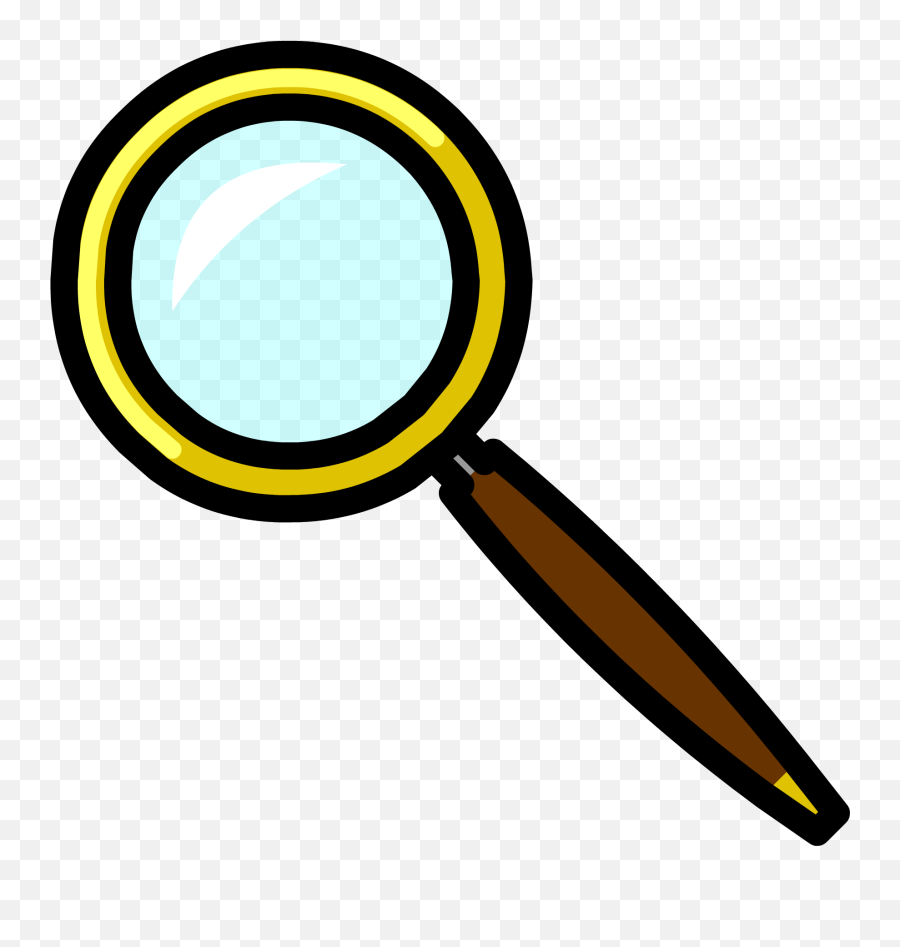 Experiment Clipart Magnifying Glass - Magic Clipart Club Penguin Png Transparent Background Emoji,Magnifying Glass And Fish Emoji