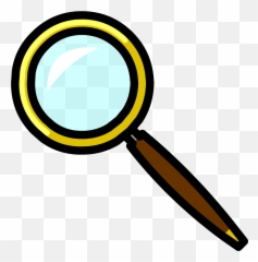 Experiment Clipart Magnifying Glass - Magic Clipart Club Penguin Png Transparent Background Emoji,Magnifying Glass And Fish Emoji