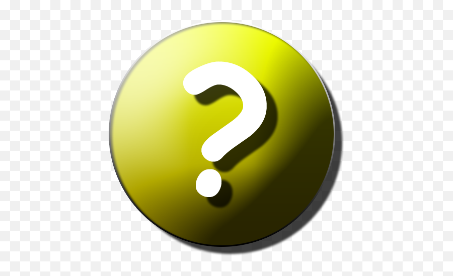 Fileq11png - Wikitechstatic Emoji,Yellow Question Mark Emoticon