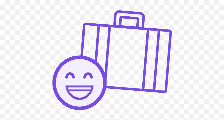 Jobs Emoji,Suitcase Emoticon