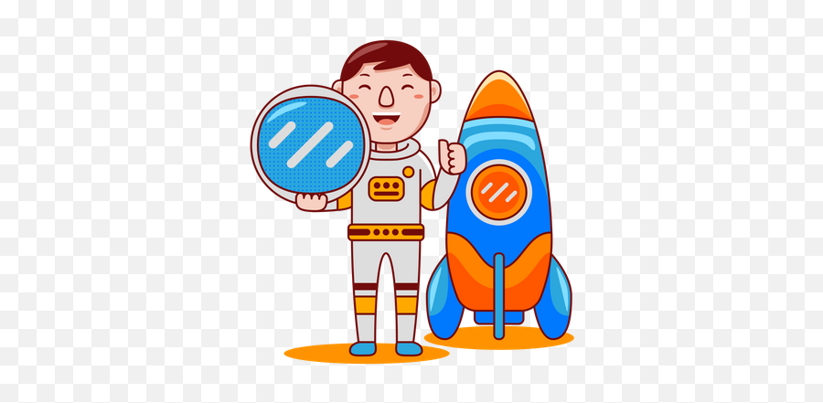 Premium Astronaut 3d Illustration Download In Png Obj Or Emoji,Astraonaut Emoji