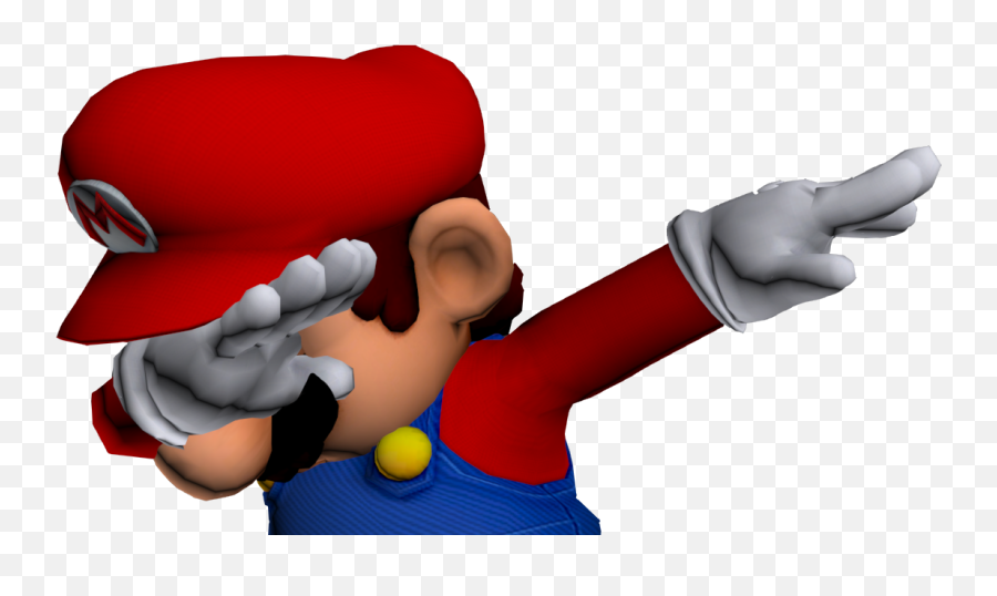 Download Hd I Watched Shrek 78 Starshipmario - Dabbing Mario Emoji,Distorted Emoji