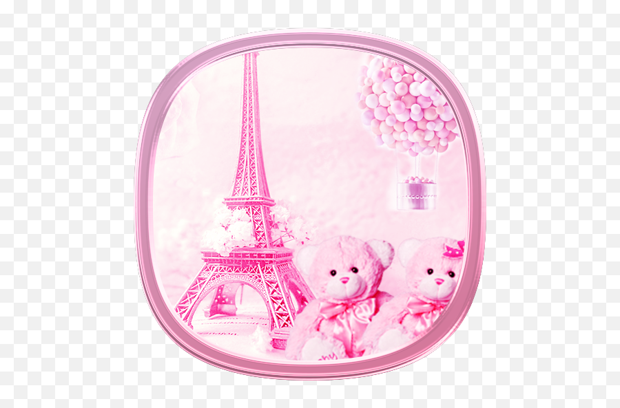 Teddy Paris Eiffel Tower Theme For Android - Download Cafe Emoji,Paris Emoji Keyboard