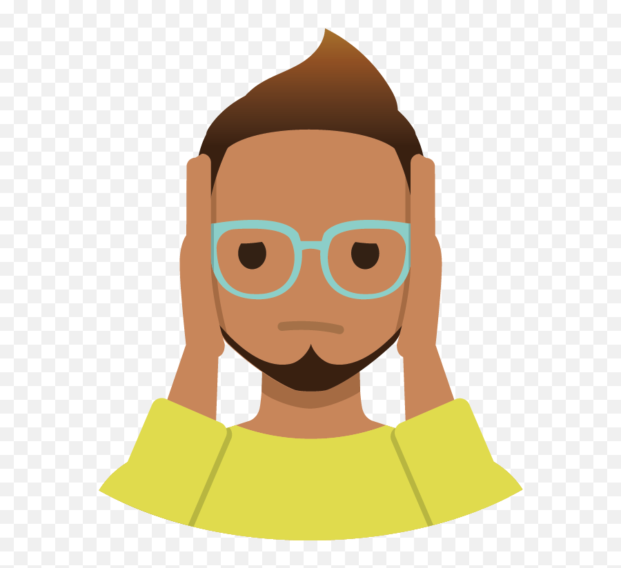 Camhs Dorset - Person With Hands On Their Head Clipart Emoji,Cartoon Emotions