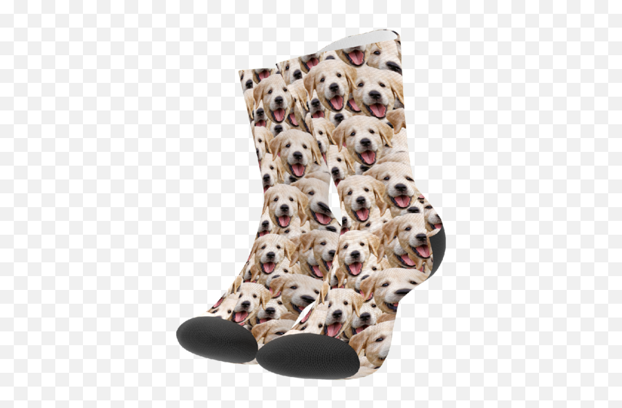 Pet Myfaceboxer - Socken Hund Emoji,Dog Emoji Shirt