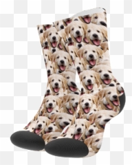 Pet Myfaceboxer - Socken Hund Emoji,Dog Emoji Shirt
