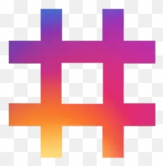 Why Have My Instagram Hashtags Stopped - Transparent Background Hashtag Png Emoji,Verified Tick Emoji Instagram