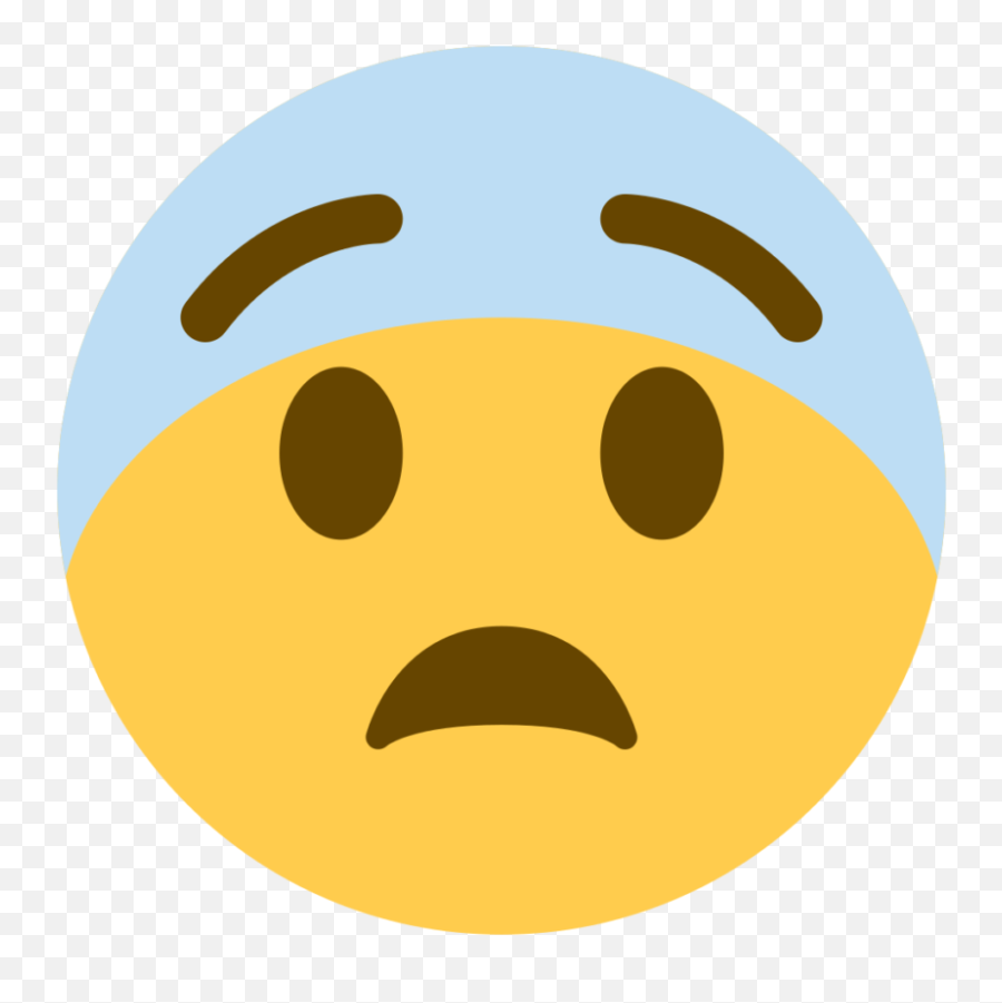 Bang Gezicht Clipart - Fearful Emoji Twitter,Bang Bang Emoji