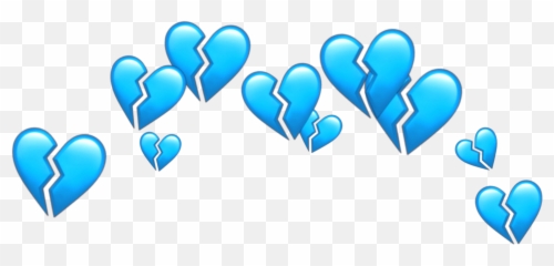 Blue Hearts Heart Blueheart Sticker - Blue Hearts Transparent Background Emoji,Blue Heart Emoji