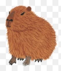 Capivara Capivaras Capybara Sticker - Groundhog Day Emoji,Capybara Emoji