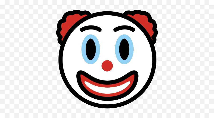 Clown Face Emoji - Clown Face,Weird Emojis