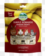 Oxbow Banana Treat Simple Rewards 30g - Oxbow Simple Rewards Banana Treats Emoji,Emotion Pets Milky The Bunny Reviews