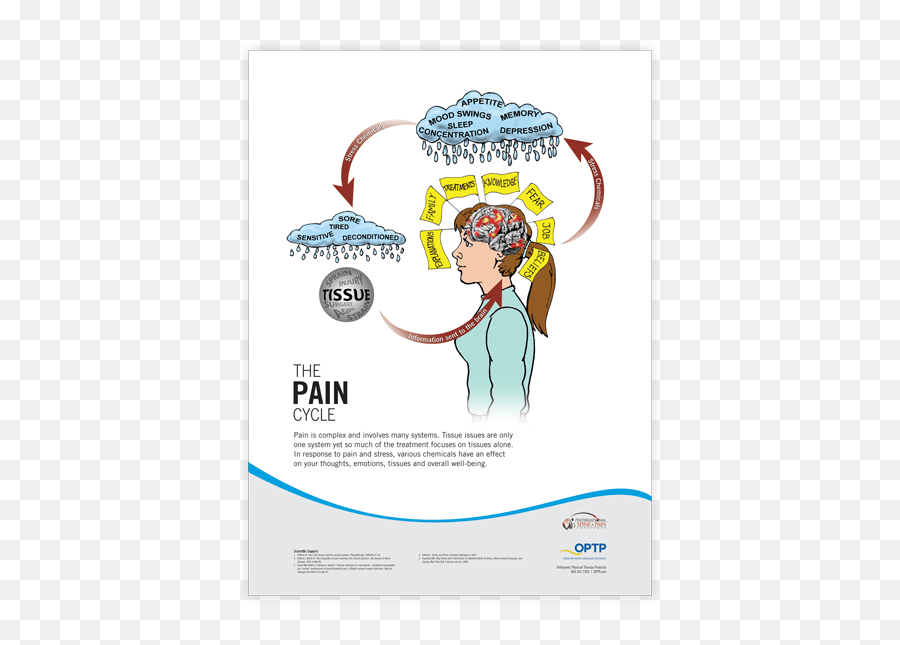 Neuroscience Of Pain Poster Set - Pain Neuroscience Posters Emoji,Emotion Roller Trainer