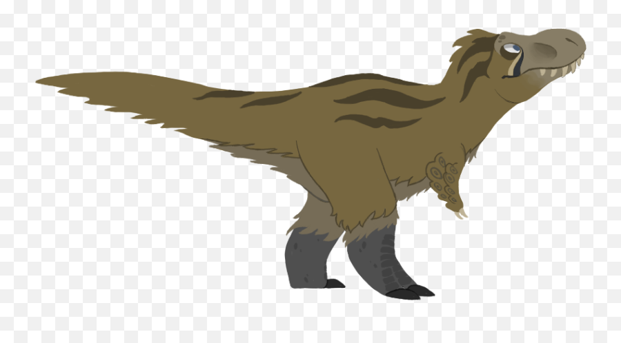 Fluffy T - Rex Many People Seem To Think That If You Feathered T Rex Transparent Emoji,T Rex Emoji